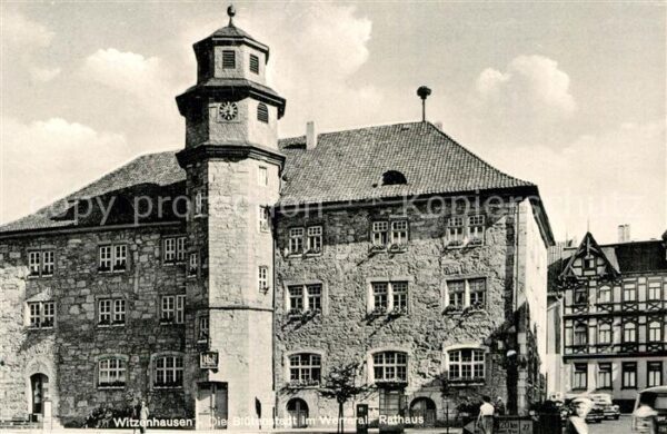 Witzenhausen Rathaus Blütenstadt im Werratal