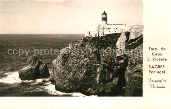Sagres Algarve Farol do Cabo Leuchtturm