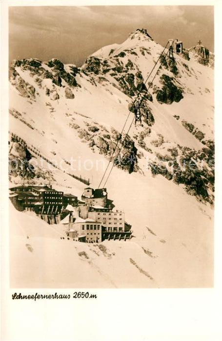 Garmisch-Partenkirchen Schneefernerhaus Zugspitzgipfel Bergsta