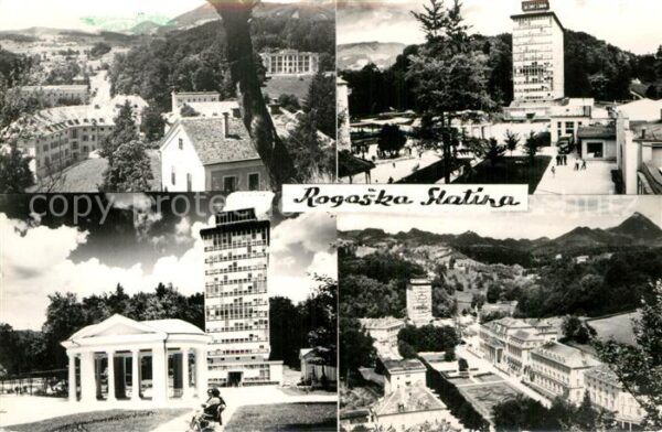 Rogaska Slatina Teilansichten Hochhaus Grand Hotel