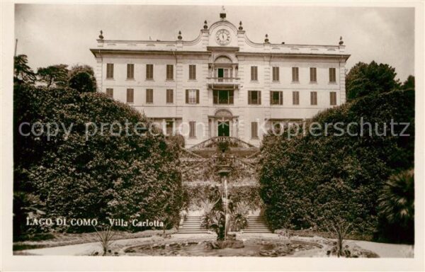 Tremezzo Lago di Como Villa Carlotta am Comer See