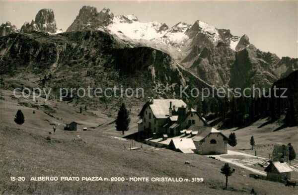 Monte Cristallo Albergo Prato Piazza