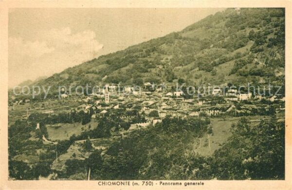 Chiomonte Panorama generale