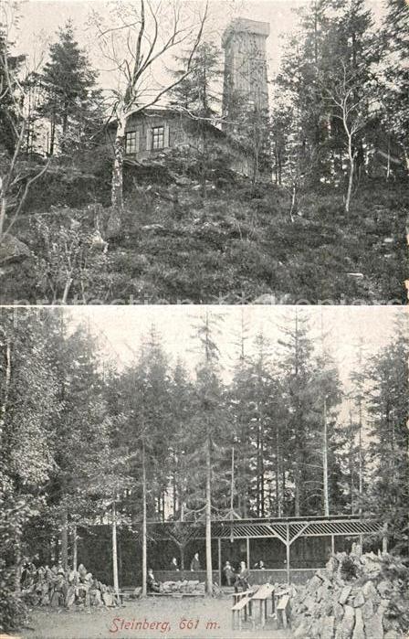 Rodewisch Schutzhütte Steinberg Aussichtsturm