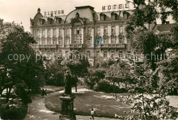 Plzen Pilsen Hotel Slovan Denkmal