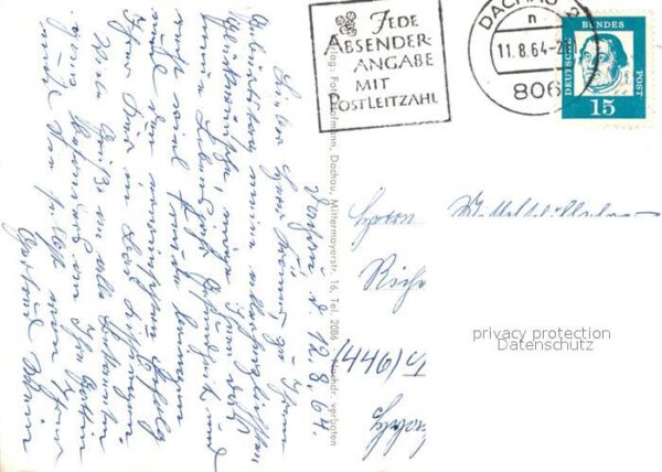 Dachau Partie am Mühlbach Amperbrücke St Jakob – Bild 2