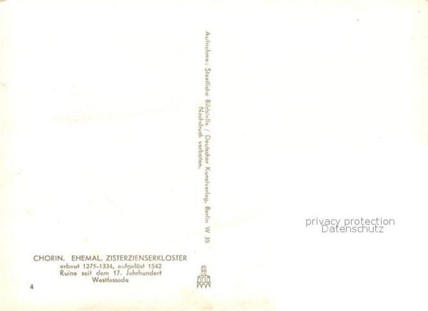 Chorin Ehemaliges Zisterzienserkloster – Bild 2