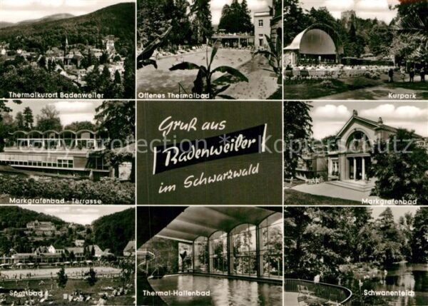 Badenweiler Thermalkurort Schwarzwald Markgrafenbad
