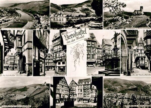 Bernkastel-Kues Moseltal Ruine Landshut Ratskeller Alte