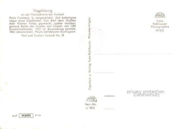Volkach Weingut Vogelsburg an der Mainschleife – Bild 2