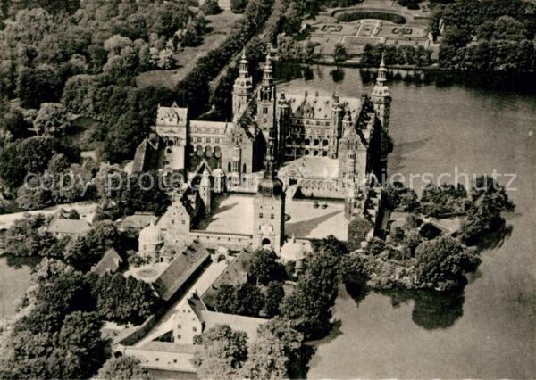Hillerod Frederiksborg Slot Schloss Fliegeraufna