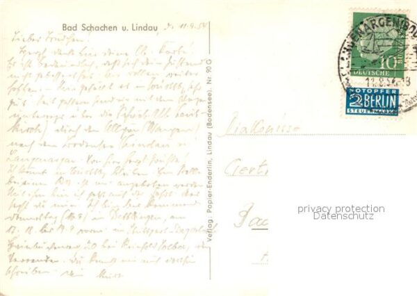 Bad Schachen Lindau Hotel am See Fähre Halbinsel Alpenkette – Bild 2