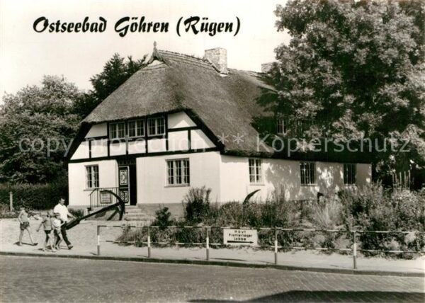 Goehren Ruegen Heimatmuseum Mönchgut