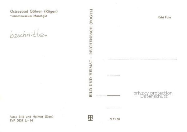 Goehren Ruegen Heimatmuseum Mönchgut – Bild 2