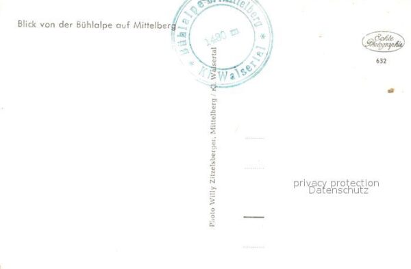 Mittelberg Kleinwalsertal Blick von der Bühlalpe – Bild 2