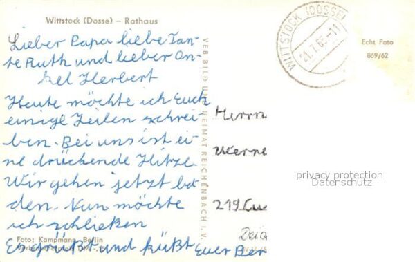 Wittstock Rathaus – Bild 2