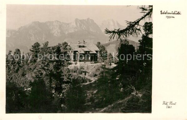 Hohentauern Edelrautehütte Berghütte Alpen
