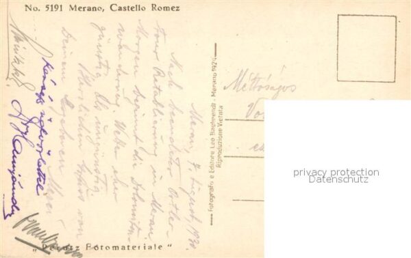 Meran Merano Castello Romez – Bild 2