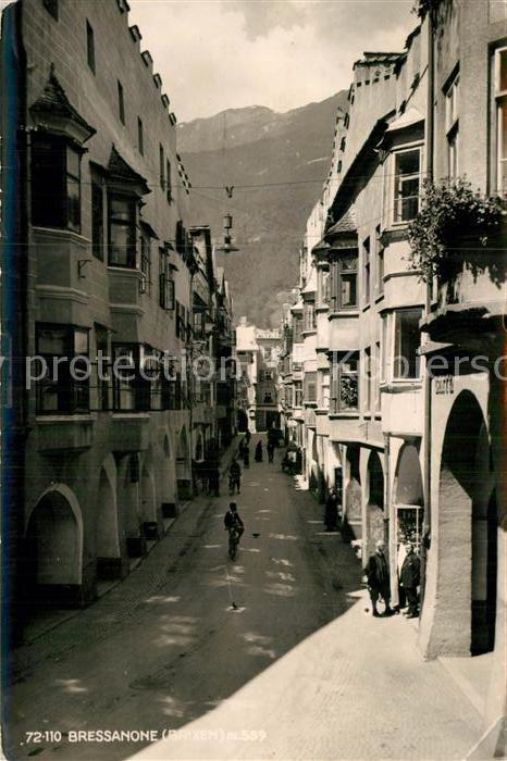 Bressanone Gasse Altstadt