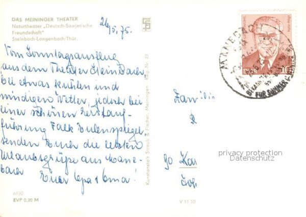Steinbach Langenbach Meininger Theater Naturtheater Deutsch – Bild 2
