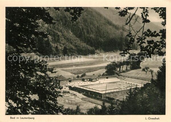 Leutenberg Thueringen Freibad Bildkalender Thüringer Wald 195