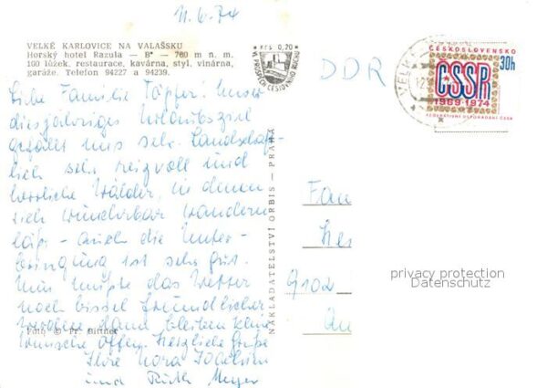 Velke Karlovice Horsky Hotel Razula – Bild 2