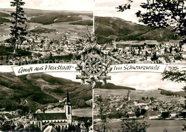 Neustadt Schwarzwald Panorama Höhenluftkurort Kirche Kuckuck