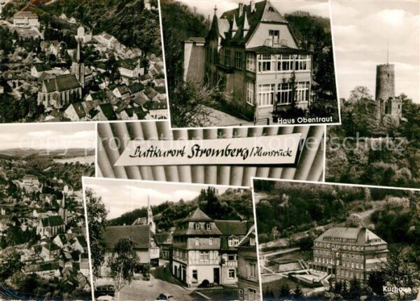 Stromberg Hunsrueck Teilansichten Luftkurort Haus Obentraut