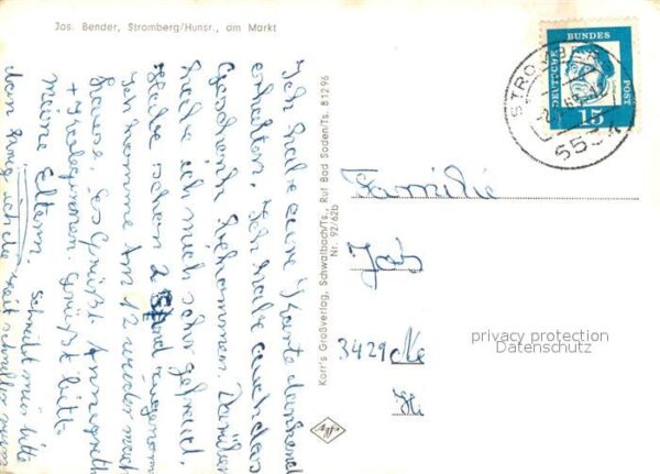 Stromberg Hunsrueck Teilansichten Luftkurort Haus Obentraut – Bild 2