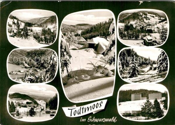 Todtmoos Winterpanorama Höhenluftkurort Wintersp