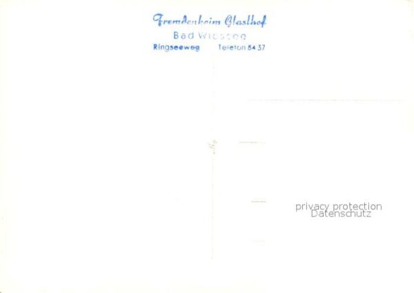Bad Wiessee Fremdenheim Glaslhof – Bild 2