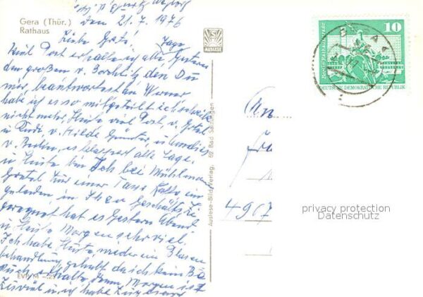 Gera Rathaus – Bild 2