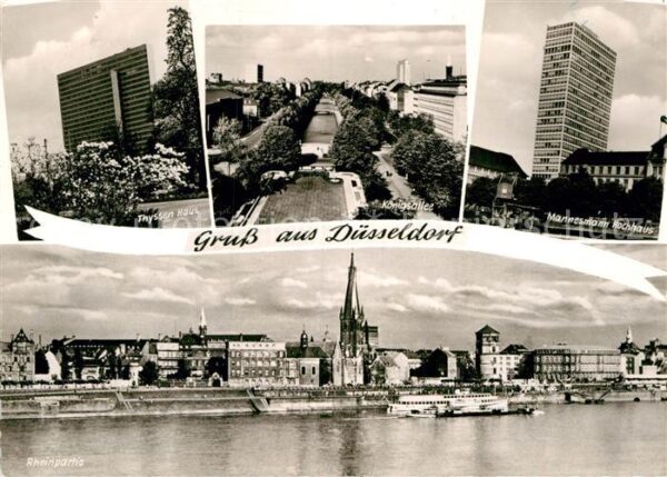 Duesseldorf Thyssenhaus Königsallee Mannesmann Hoch