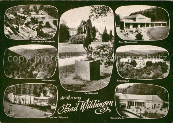 Bad Wildungen Fürstenhof Badehotel Wandelhalle Cafe K