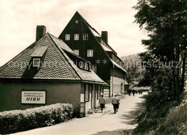 Rehefeld-Zaunhaus FDGB Erholungsheim Aufbau