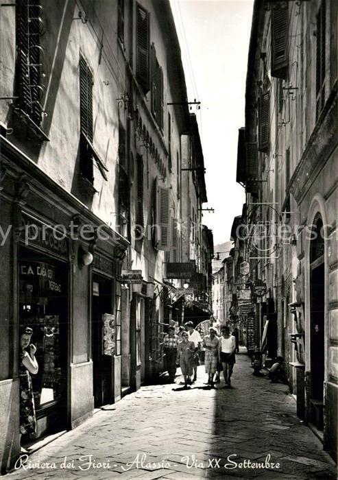 ALASSIO Savona Liguria IT Via XX Settembre Riviera dei Fiori