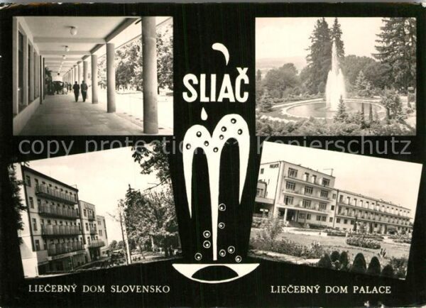 Sliac Szliacs Slovakia Liecebny Dom Slovensko Liecebny Dom Pal