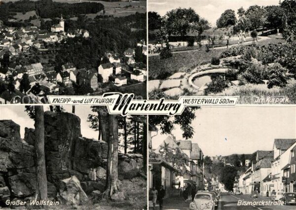 Marienberg Westerwald Kneipp Luftkurort Kurpark Grosser Wolfs
