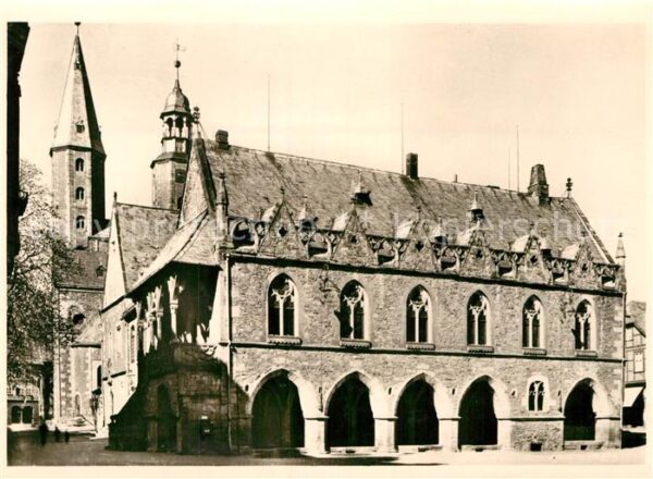 Goslar Rathaus mit Marktkirche Reichsbauernsta