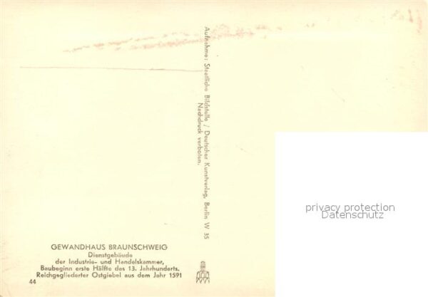 Braunschweig Gewandhaus Giebelhaus – Bild 2