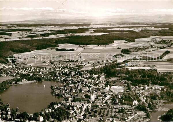 Bad Waldsee Luftkurort Moorheilbad Fliegeraufnahme