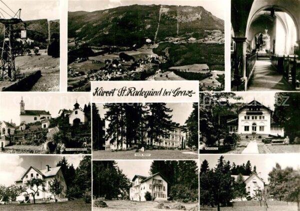 Sankt Radegund Graz Panorama Bergbahn Kalvarienberg Bergkir