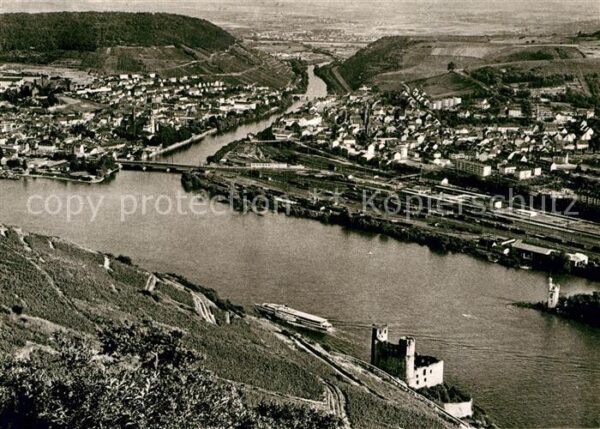Bingen Rhein Binger Loch Nahemündung Ruine Ehrenfels