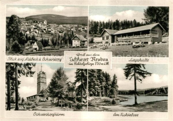 Neubau Fichtelberg Panorama mit Blick zum Ochsenkopf Aussi