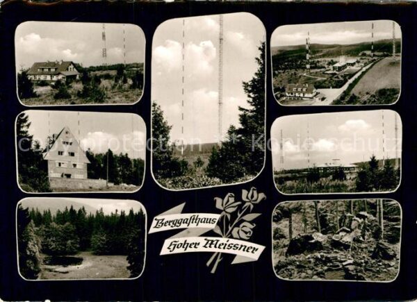 Hausen Witzenhausen Berggasthaus Hoher Meissner Sender Wald