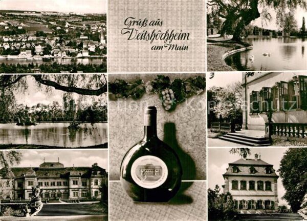 Veitshoechheim Teilansichten Gebäude Schloss Schwanent