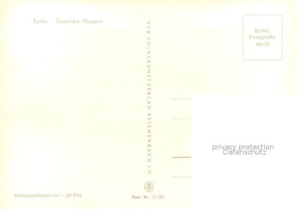 Berlin Staatliche Museen – Bild 2
