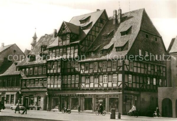 Quedlinburg Fachwerkhäuser aus dem 17. Jhdt.
