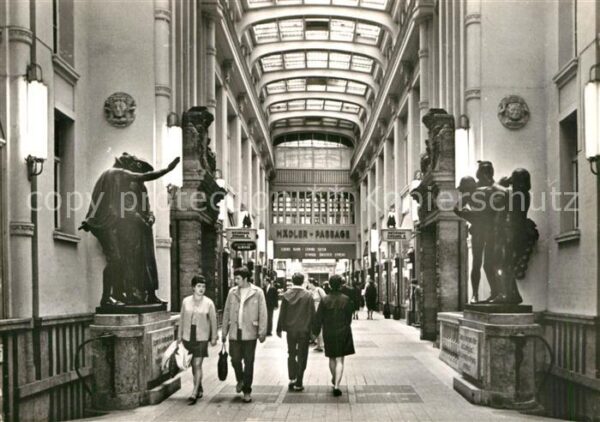 Leipzig Mädler Passage Einkaufspassage Messesta