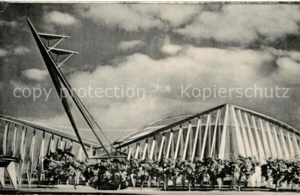 Exposition Universelle Bruxelles 1958 Pavillon de la France